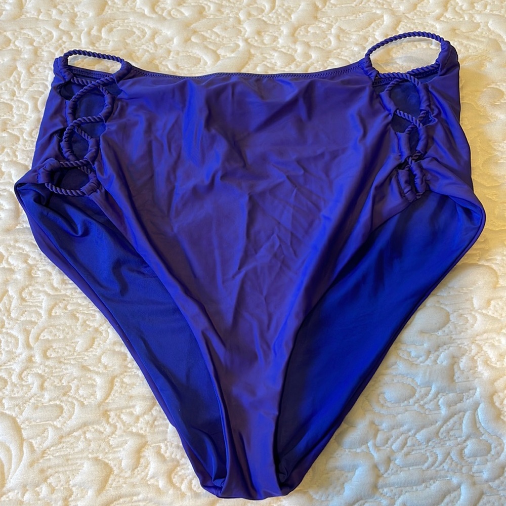 Aerie High Waisted Swim Bottoms